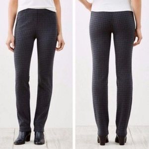 J. Jill Ponte Slim Leg Knit Pants
